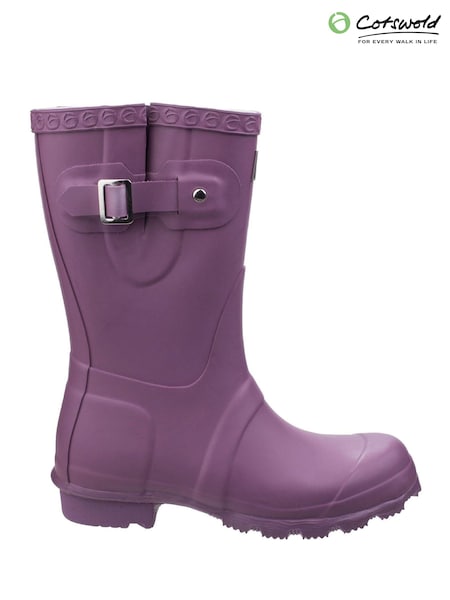 Cotswolds Purple Windsor Short Wellies (T50590) | £67