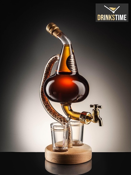 DrinksTime Stylish Whisky Pot Still Malt Whisky Decanter Set (T50776) | £100