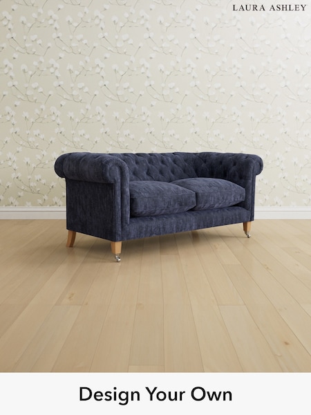 Kingsley Velvet/Midnight Navy Penarth By Laura Ashley (T51766) | £1,600
