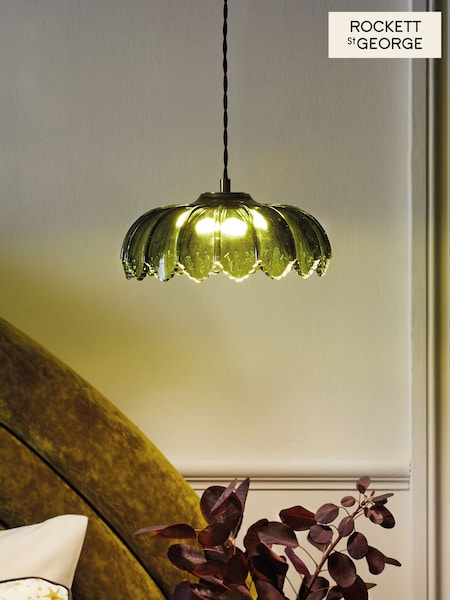 Rockett St George Gold/Green Pendant Desert Island Light (T51933) | £110