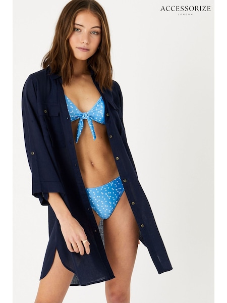 Accessorize Blue Beach Shirt (T54700) | £35