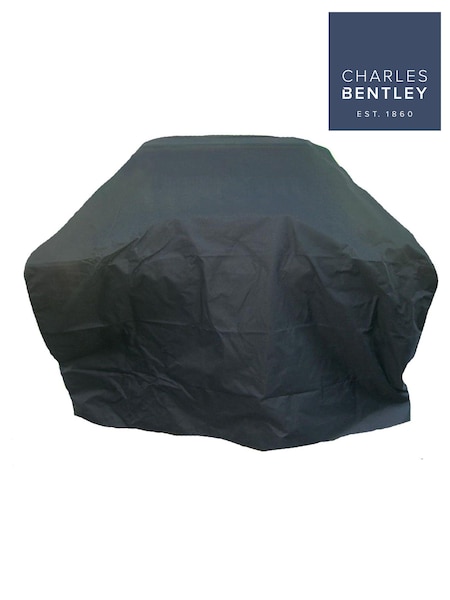Charles Bentley Black Garden Premium Waterproof Burner BBQ Cover (T56968) | £45