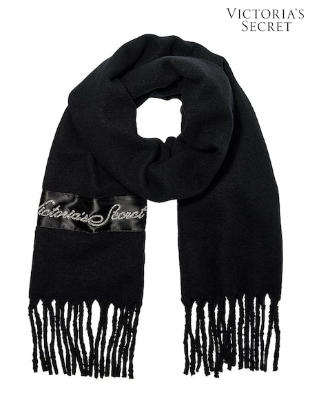 Black - Victoria's Secret Cosy Blanket Scarf