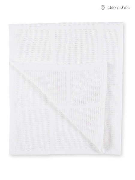 Ickle Bubba Cream The Mono Mountains Collection Cellular Blanket (T57869) | £12