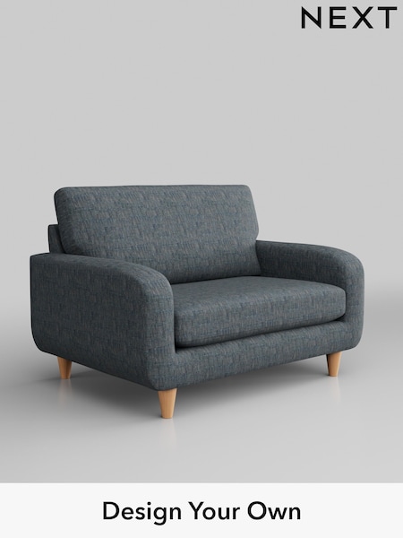 Boucle Weave Easy Clean/Dark Blue Camden (T59471) | £699