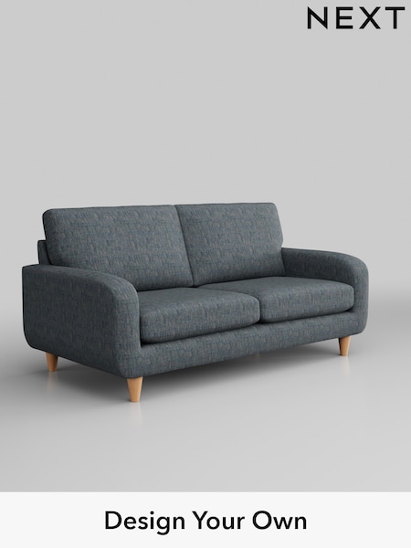 Boucle Weave Easy Clean/Dark Blue Camden (T59471) | £899