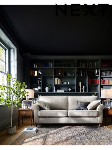Fine Chenille Easy Clean/Light Steel Grey Ashford (T59532) | £1,550