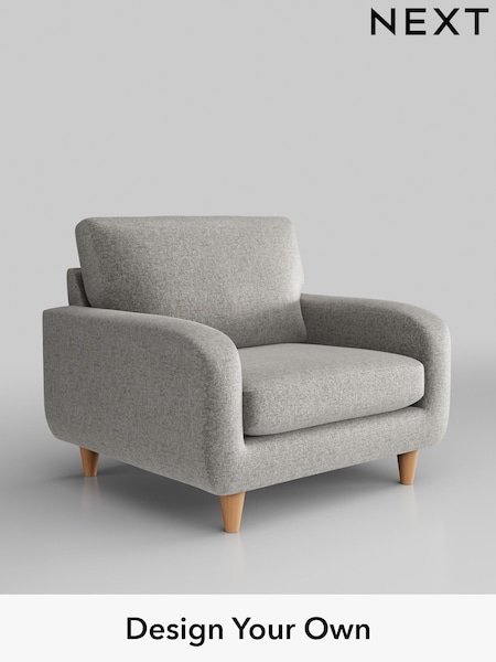 Plush Chenille/Light Grey Camden (T59551) | £650