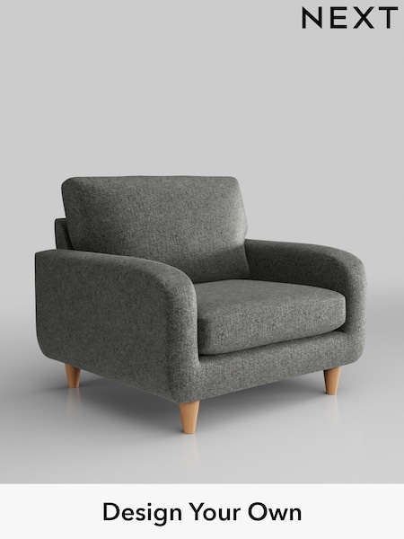 Plush Chenille/Dark Grey Camden (T59558) | £650
