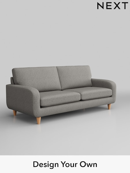 Woven Chenille Easy Clean/Light Grey Camden (T59628) | £1,099