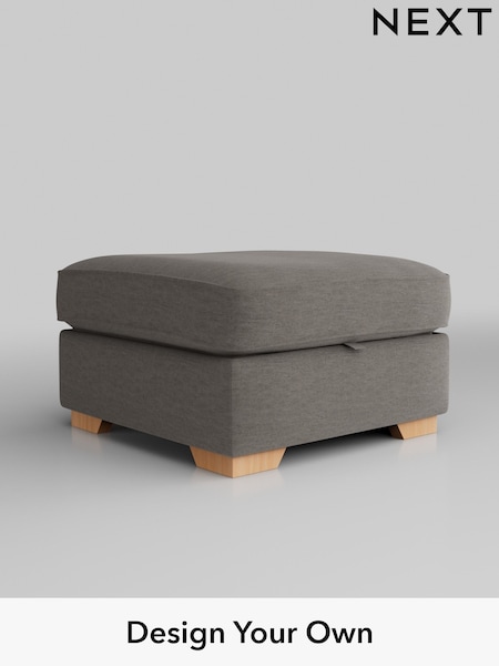 Fine Chenille Easy Clean/Dark Smoke Grey Stamford Grand Relaxed Sit (T59676) | £499
