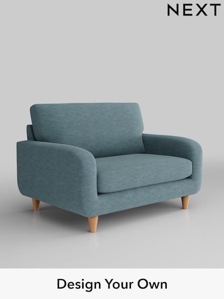 Fine Chenille Easy Clean/Mid Blue Camden (T59713) | £799
