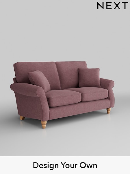 Fine Chenille Easy Clean/Mid Mulberry Purple Ashford (T59772) | £1,275