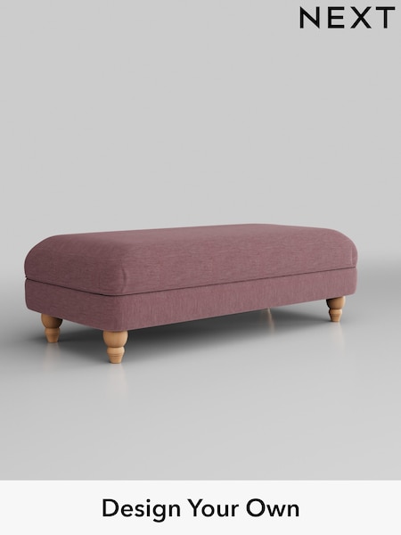 Fine Chenille Easy Clean/Mid Mulberry Purple Ashford Highback (T59773) | £475