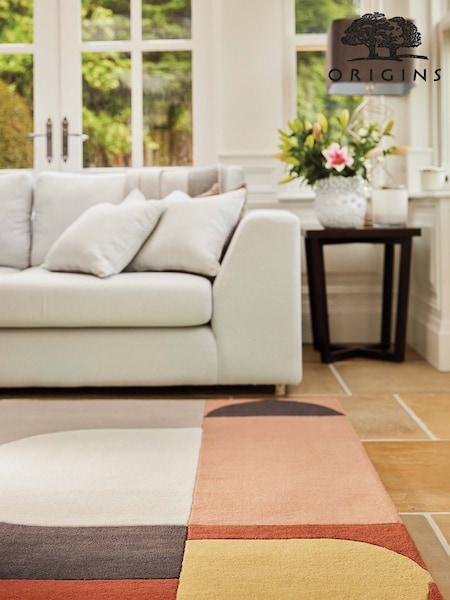 Origins Orange Bloom Rug (T59918) | £180 - £320
