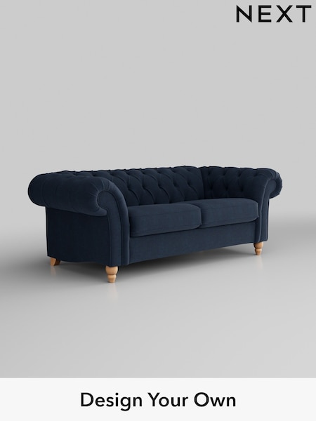 Fine Chenille Easy Clean/Dark Navy Blue Gosford Ii Deep Sit (T60132) | £1,525