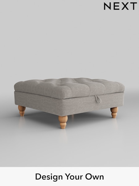 Fine Chenille Easy Clean/Light Steel Grey Gosford Ii Deep Sit (T60133) | £499