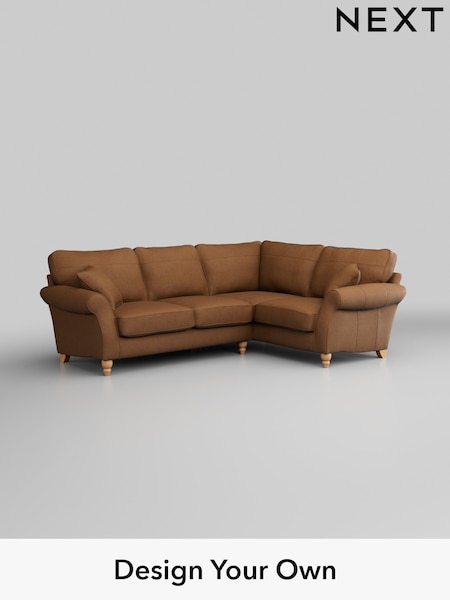 Antiqued Leather/Light Tan Brown Ashford Leather (T60145) | £3,175