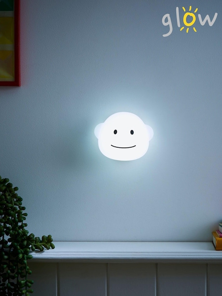 glow White Monkey Face Night Light (T61711) | £15