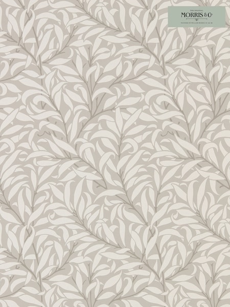 Morris & Co. Natural Pure Willow Bough 10.05M Wallpaper (T62081) | £109