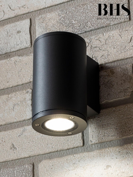 BHS Black Mizar Up/Down Wall Outdoor Light (T62541) | £40