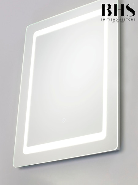 Silver Ref LED Bathroom Mirror (T62607) | £160