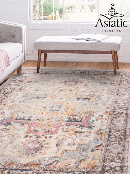 Asiatic Rugs Natural Flores Kira Rug (T63101) | £91 - £258