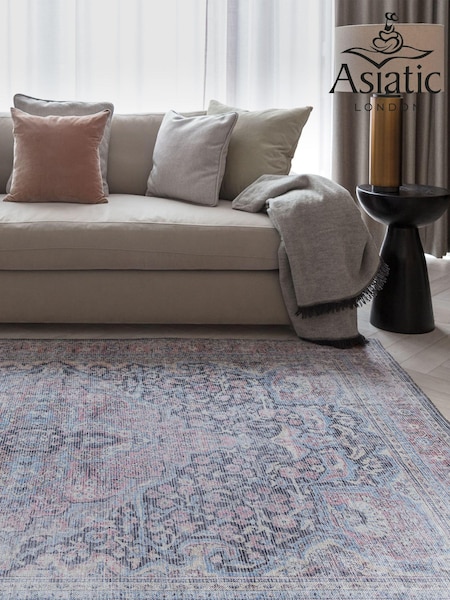 Asiatic Rugs Red Kaya Rana Washable Rug (T63103) | £83 - £235