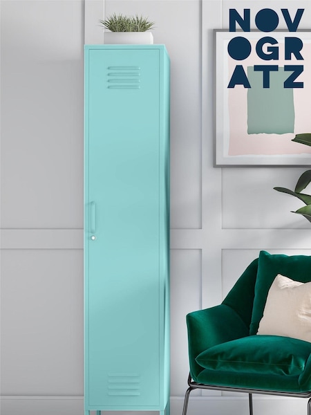 Novogratz Green Cache Single Metal Locker Storage Cabinet (T64156) | £230