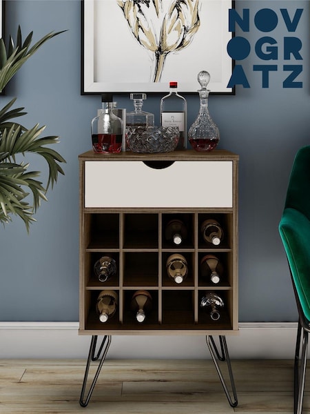 Novogratz Oak Concord Beverage Storage Stand (T64159) | £115