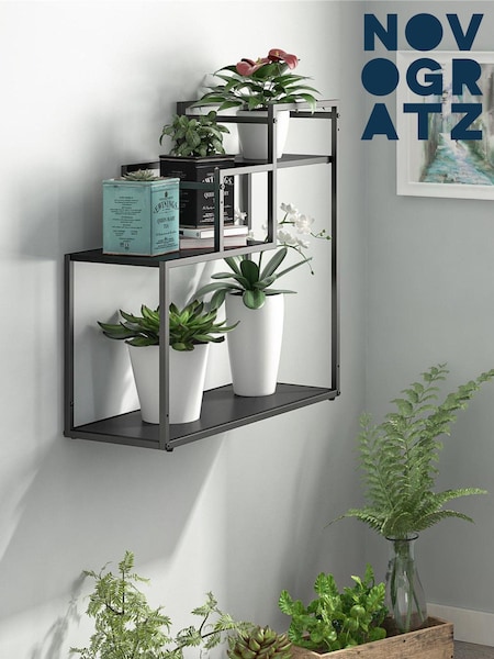 Novogratz Black Weston Plant Stand (T64175) | £60