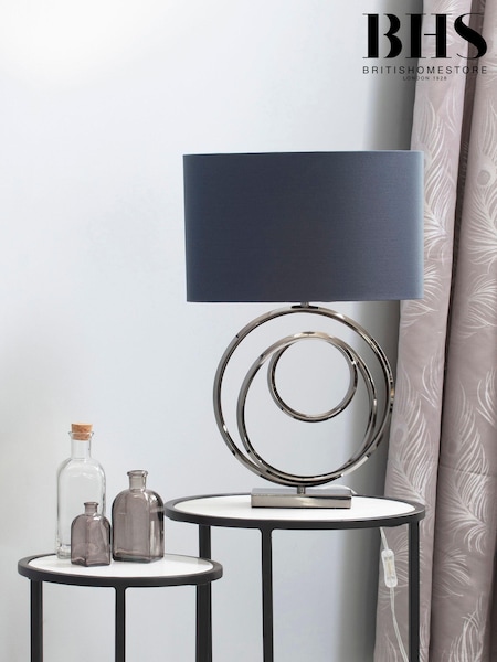 BHS Black Saturn Table Lamp (T64519) | £70