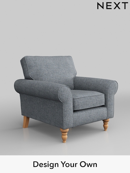 Chunky Weave/Dark Blue Mallory (T64775) | £625