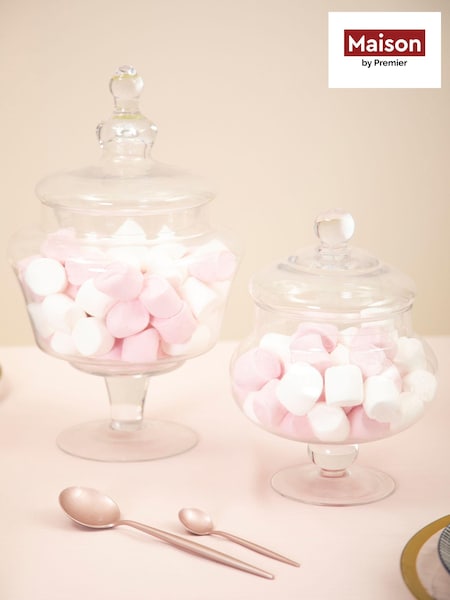 Maison by Premier Clear Large Glass Candy Storage Jar (T65174) | £22