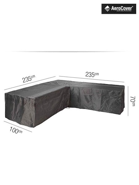 Aerocover Grey Lounge Set L-Shape 235 x 235 x 100 x 70 (T65912) | £80