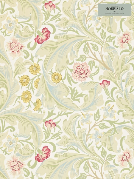 Morris & Co. Green Leicester 10.05M Wallpaper (T68198) | £150