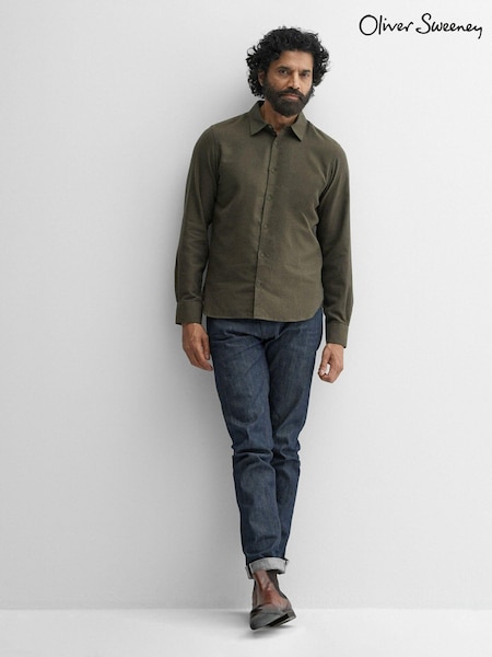 Oliver Sweeney Hawkesworth 100% Linen Shirt (T69816) | £119