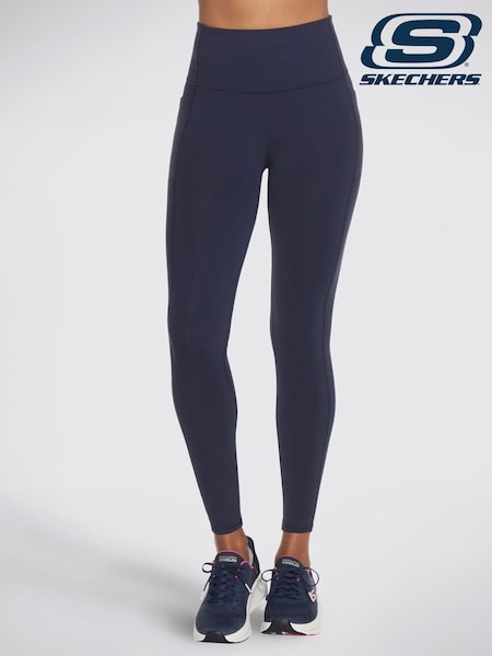 Skechers Blue GOWALK Wear High Waisted Leggings (T70444) | £49