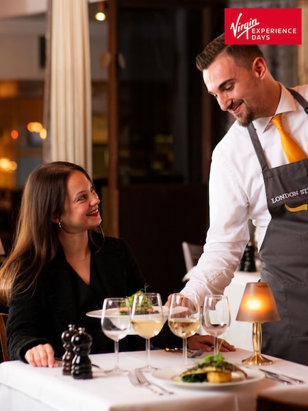 Virgin Experience Days Three Course Dining Experience and Cocktail for Two at Marco Pierre White's London Steakhouse (T76278) | £69