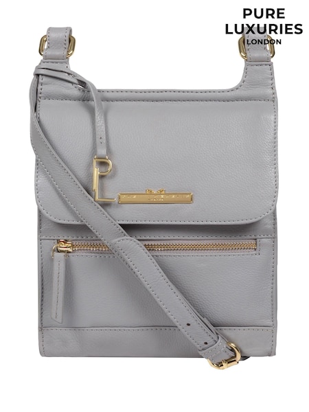 Pure Luxuries London Kempston Leather Cross-Body Bag (T76355) | £39