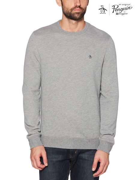 Original Penguin Sticker Pete Crew Neck Sweatshirt (T76392) | £60