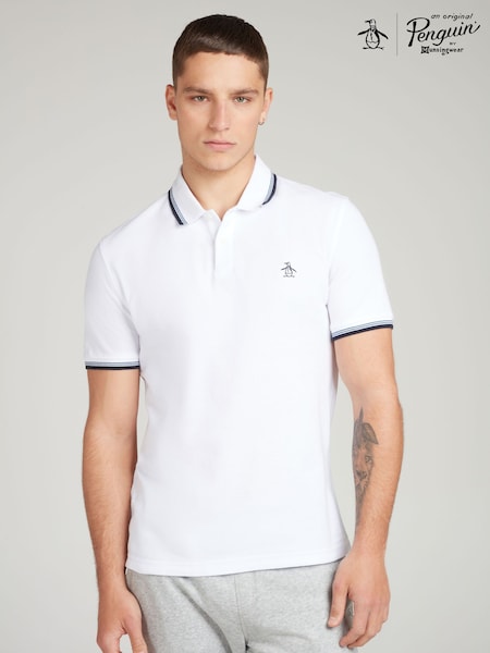 Original Penguin Tipped Polo Shirt (T76419) | £50