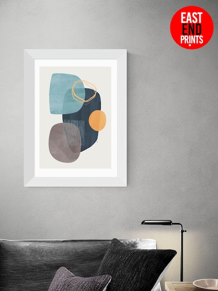 East End Prints Blue Cyra By Tracie Andrews (T77099) | £50 - £130