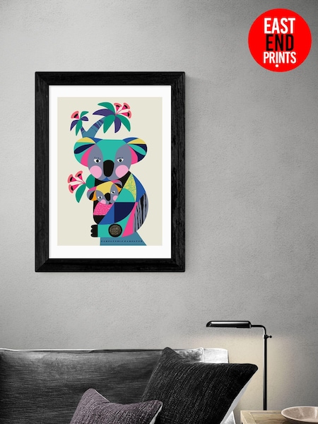 East End Prints Green Baby Koala With Mom By Rachel Lee (T77116) | £50 - £130