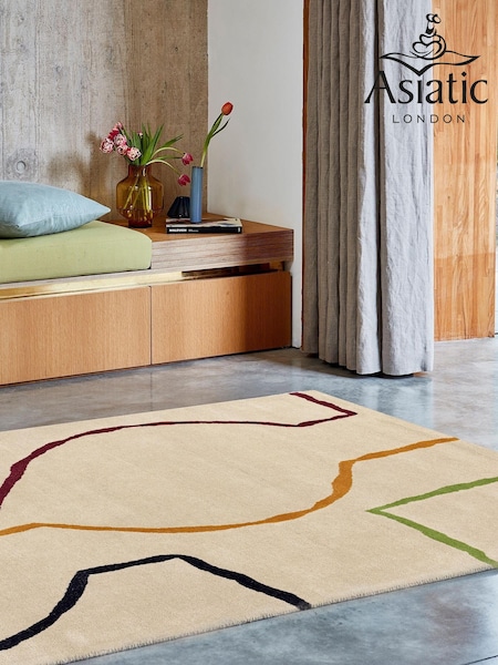 Asiatic Rugs Natural Reef Linear Rug (T78263) | £199 - £455