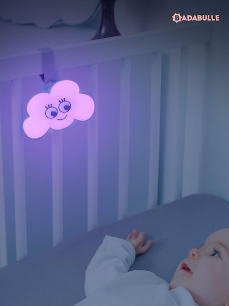 Badabulle Cloud Multicoloured Musical Nightlight (T79332) | £15