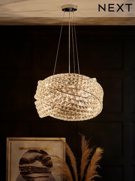 Clear Venetian 5 Light Chandelier Light (T79788) | £199