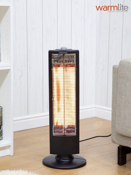Warmlite Black WL42013 1KW Infrared Heater With Oscillation (T79798) | £45