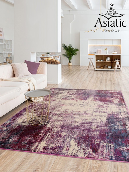 Asiatic Rugs Magenta Colores Cloud Magenta Rug (T83000) | £51 - £255
