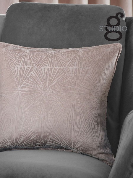 Studio G Blush Pink Amari Cushion (T83068) | £22